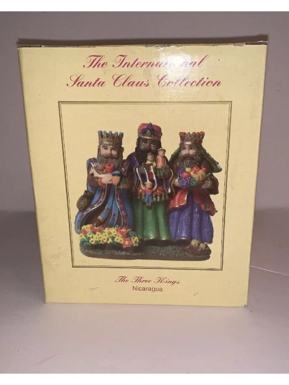 The International Santa Claus Collection Figurine The Three Kings Nicaragua